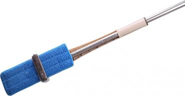 Preview: AQUABLADE Flat Mop Flacher Wischmopp - blau